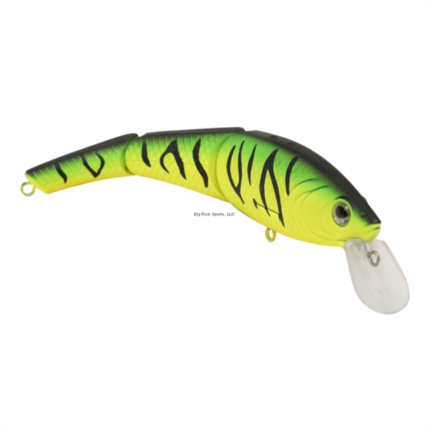 Picture of Livingston Lures Head Hunter8 Matte Tiger  8 IN 2.99 Oz. , Medium Diver Ebs Sound 2 X 4/0 BZ Vmc