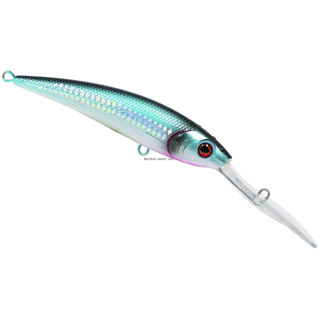 Picture of Livingston Lures Interceptor Crankbait, Holographic Silver Shiner, 4.33", 0.9 Oz, TO 20', 1/0 Hooks