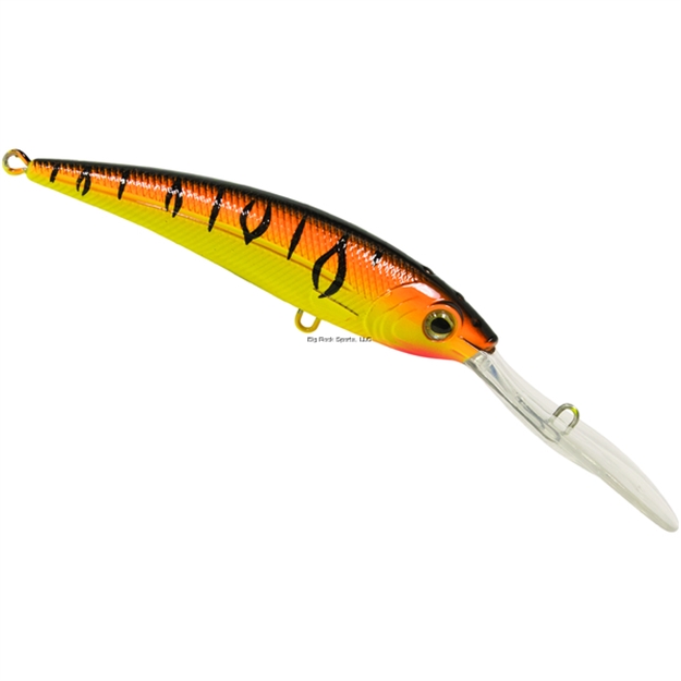 Picture of Livingston Lures Interceptor Crankbait, Orange Tiger, 4.33", 0.9 Oz, TO 20', 1/0 Hooks