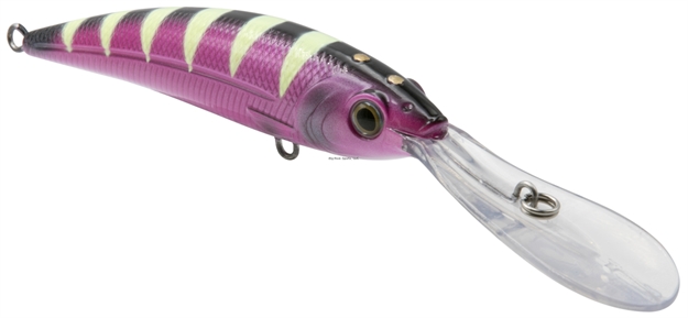 Picture of Livingston Lures Interceptor, Purple Tiger, 4.33 In, 0.93969936 Oz, Deep Diver, Ebs? Sound Technology, 1