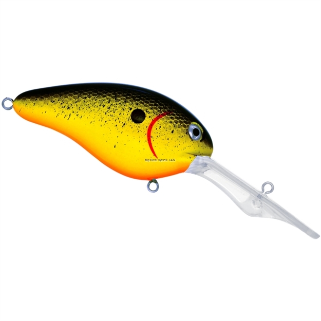Picture of Livingston Lures Pro Series Dive Master 20 Crankbait, Chartreuse Splatter Shad, 3", 1 Oz, 20Ft, #2 Hooks
