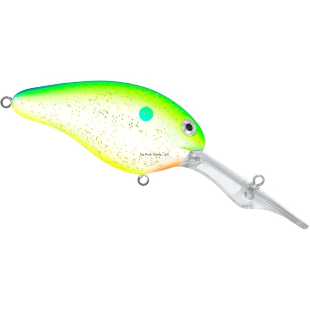 Picture of Livingston Lures Pro Series Dive Master 20 Crankbait, Citrus Sparkle, 3", 1 Oz, 20Ft, #2 Hooks