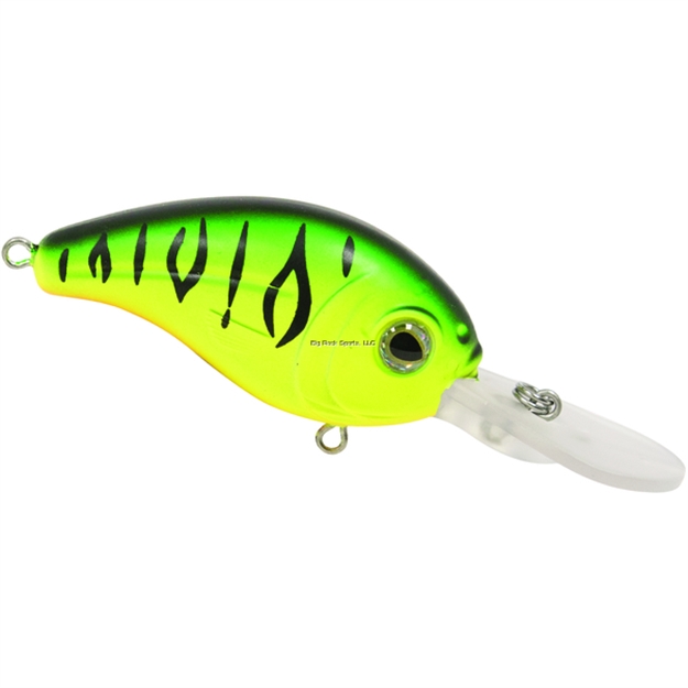 Picture of Livingston Lures Pro Series Dive Master JR 8 Crankbait, Matte Tiger 2.28", 0.5 Oz, TO 10', #4 Hooks