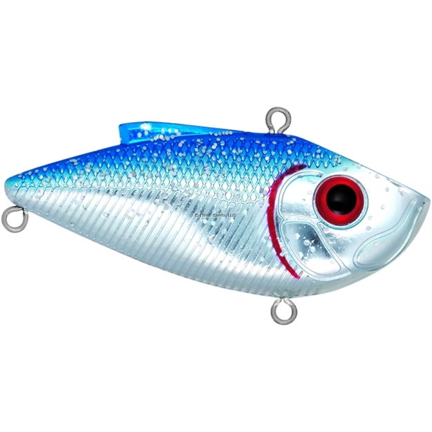 Picture of Livingston Lures Pro Series Pro Ripper Lipless Crankbait, Blue Back Chrome Shad, 2.5", 0.5 Oz, Sinker #6 Hooks