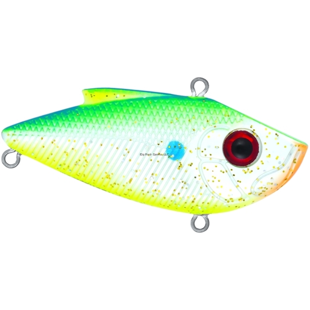 Picture of Livingston Lures Pro Series Pro Ripper Lipless Crankbait, Citrus Sparkle, 2.5", 0.5 Oz, Sinker #6 Hooks