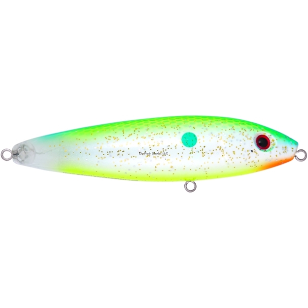 Picture of Livingston Lures Pro Series Pro Sizzle Top Water, Citrus Sparkle, 4.25", 0.875 Oz, Floating, #2 Hooks