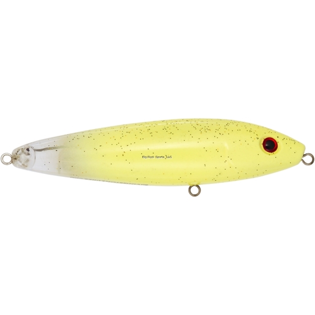 Picture of Livingston Lures Pro Series Pro Sizzle Top Water, Pure Bone Shad, 4.25", 0.875 Oz, Floating, #2 Hooks