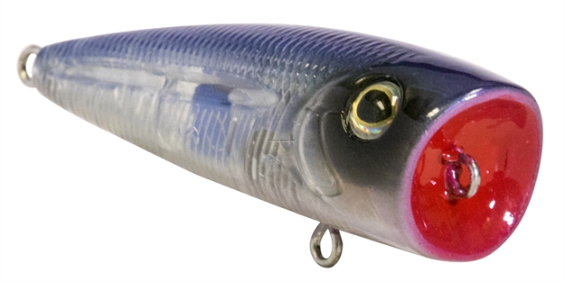 Picture of Livingston Lures Team Livingston Walk N Pop 67-1 Topwater Popper, Pure Bone Shad, 2.6", 0.4 Oz, Topwater, #1 And 2 Hooks,Ebs Multitouch