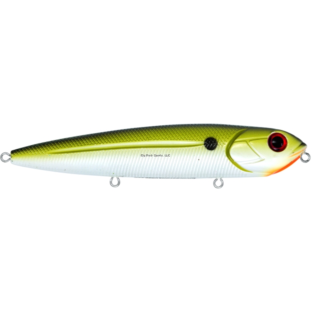 Picture of Livingston Lures Team Livingston Walking Boss Top Water, Tennessee Shad, 4.625", 0.6875 Oz, Floating, #2 Hooks,Ebs Multitouch