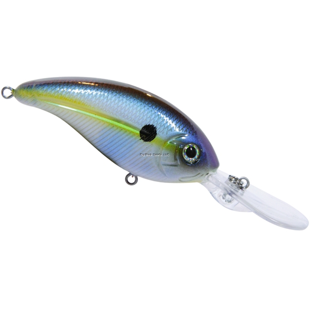 Picture of Livingston Lures Tournament Series Deep Impact 12 Crankbait, Blue Pearl Chartreuse, 2.78", 0.7 Oz, 12', #4 Hooks,Ebs