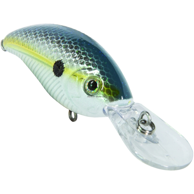 Picture of Livingston Lures Tournament Series Deep Impact 6 Crankbait, Chartreuse Shad, 2.36", 0.4 Oz, 6', #6 Hooks,Ebs