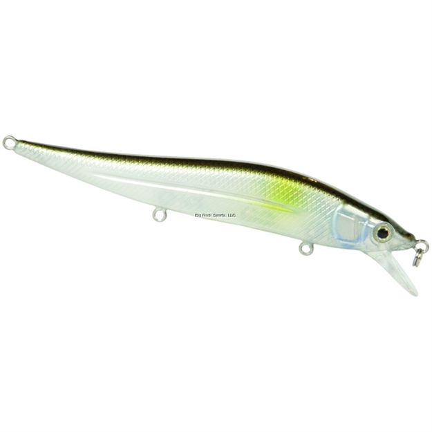Picture of Livingston Lures Tournament Series Jerkmaster 121 Jerkbait, Ayu, 4.5", 0.6 Oz, 6', #4 Hooks,Ebs