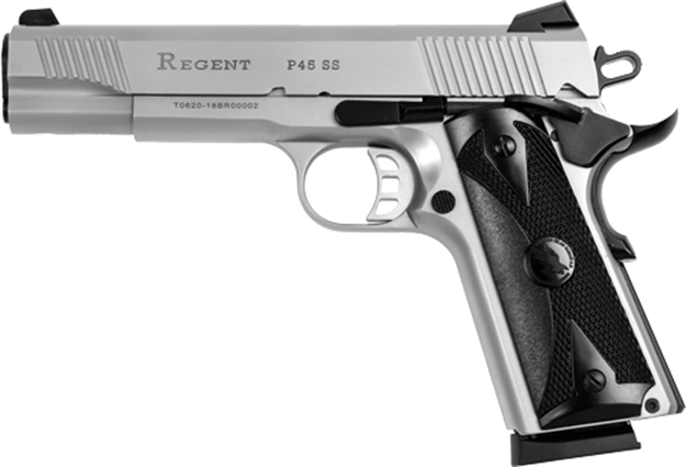 Picture of Lkci Regent P45ss 1911 .45Acp 5" 8Rd Stainless Steel