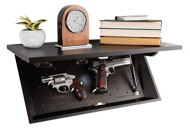 Picture of Lockdown IN Plain Sight Shelf Stained 24"Wx11.75"Hx3.25"D 1117248