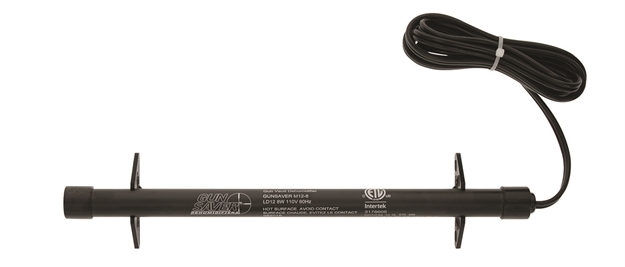 Picture of  Lockdown 725761 Gun Saver Dehumidifier Rod Black 12" 110 Volt Outlet