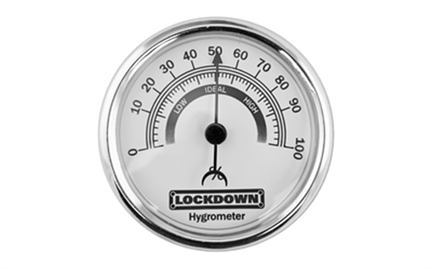 Picture of  Lockdown 222111 Vault Hygrometer 2.75" Silver 661120221111