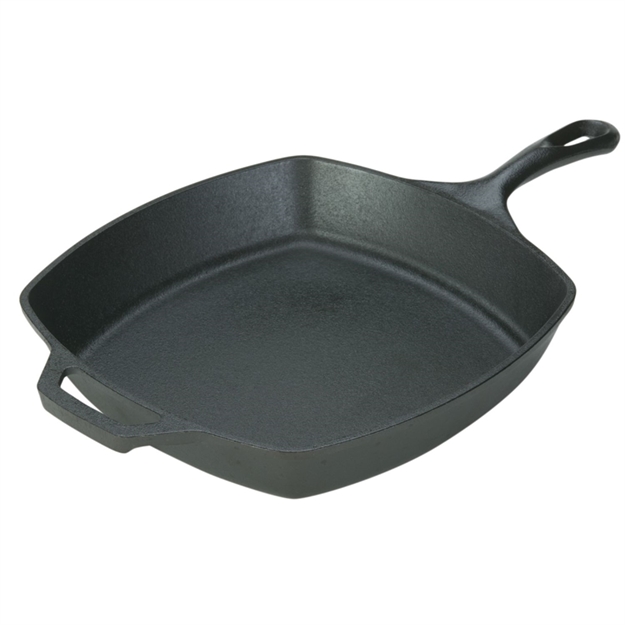 Picture of  Lodge L8sq3 10.5 Inch Square Cast Iron Skillet 075536308401