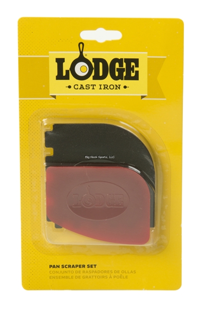 Picture of Lodge Scraper Combo Set, 1 Grill Pan Scraper IN Black And 1 Pan Scraper IN Red SCRAPERCOMBO