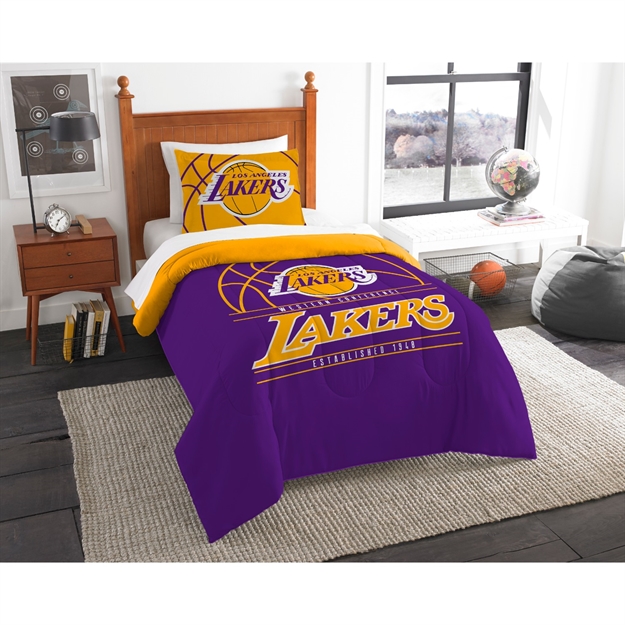 Picture of Los Angeles Lakers Twin Comforter Set