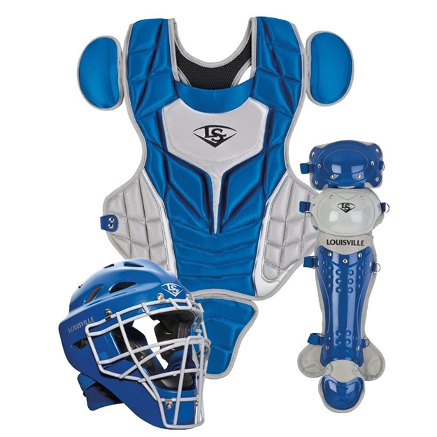Picture of Louisville Slugger Youth PG Series 5 Catchers Set-Royal/Gray