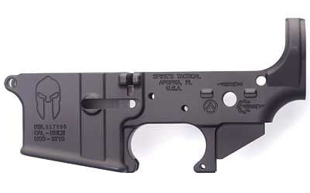 Picture of Lower Receiver Stripped - W/Spartan Logo Spike'S Tactical