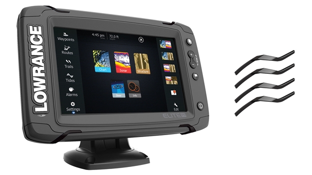 Picture of Lowrance Elite TI Corner Detail Blk