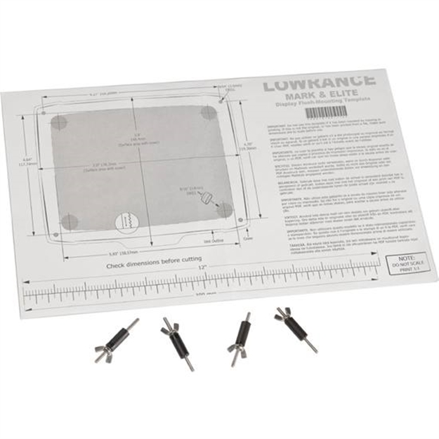 Picture of Lowrance Hds Touch Flush MT Kit