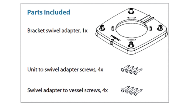 Picture of Lowrance Hook2 4/5 Bracket Swivel