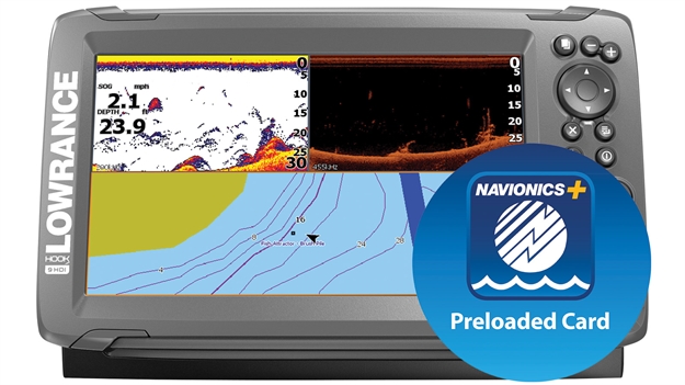 Picture of Lowrance Hook2-9 Splitshot Us/Nav+