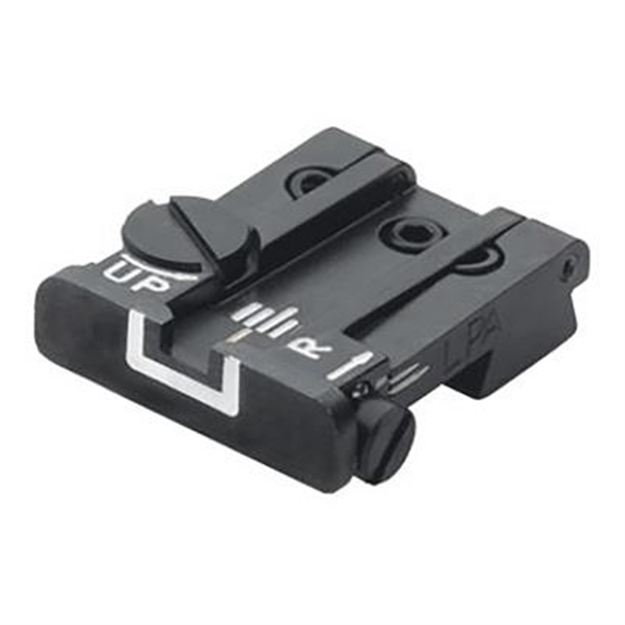 Picture of L.P.A. Sights Colt A1 White Outline Adjustable Rear Sight