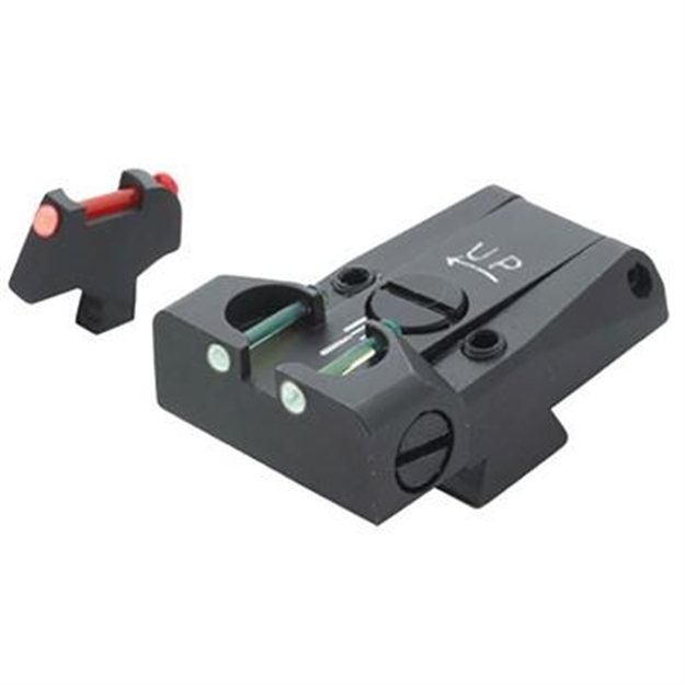 Picture of L.P.A. Sights Colt A1,70S,Clones Fiber Optic Adjustble Sight Set