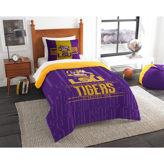 Picture of Lsu Tigers Twin Comforter Set