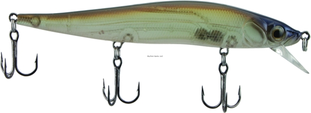 Picture of Luck-E-Strike Rick Clunn Stickbait, 4 1/2", 1/2 Oz, SZ 6 Hooks (3), Secret Night, Suspending