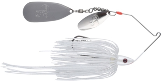 Picture of Luck-E-Strike Rick Clunn Trickster Spinner Bait, 1/2 Oz. White