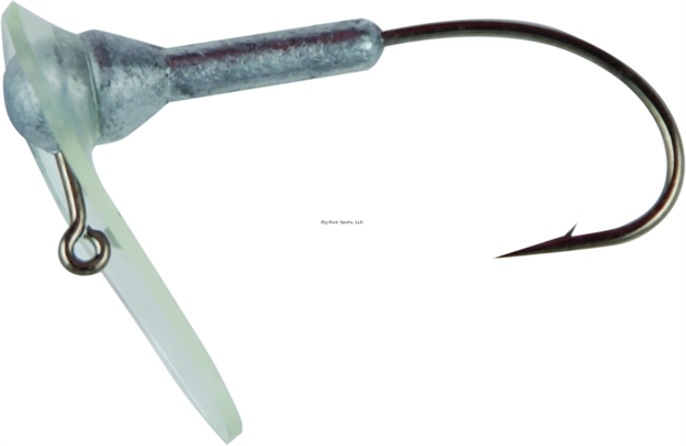 Picture of Luck-E-Strike Scrounger Long Bill Jighead, 1/16 Oz, SZ 2 Hook, Unpainted