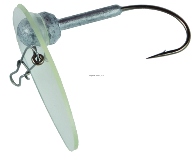 Picture of Luck-E-Strike Scrounger Long Bill Jighead, 1/4 Oz, 3/0 Hook, Unpainted