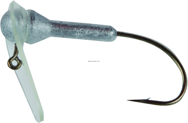 Picture of Luck-E-Strike Scrounger Long Bill Jighead, 1/8 Oz, SZ 1 Hook, Unpainted