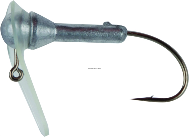 Picture of Luck-E-Strike Scrounger Long Bill Jighead, 1/8 Oz, SZ 2 Hook, Unpainted