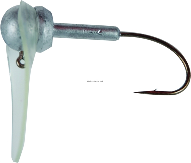 Picture of Luck-E-Strike Scrounger Long Bill Jighead, 3/4 Oz, 4/0 Hook, Unpainted