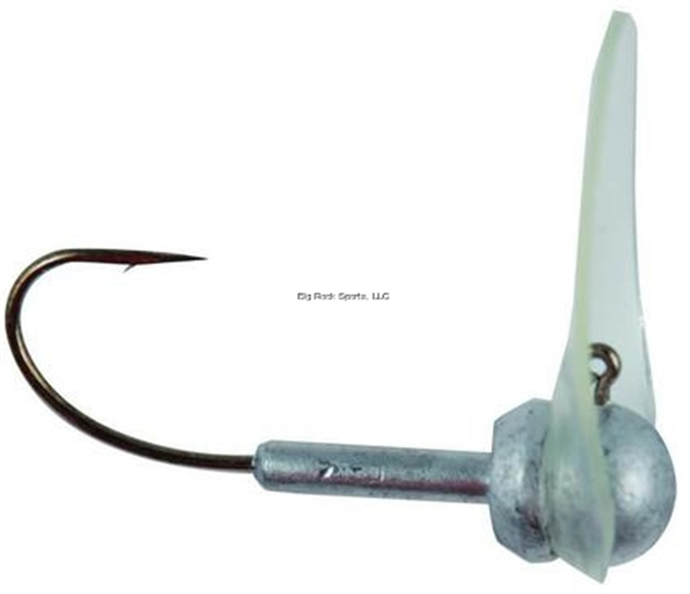 Picture of Luck-E-Strike Scrounger Long Bill Jighead, 3/8 Oz, 4/0 Hook, Unpainted