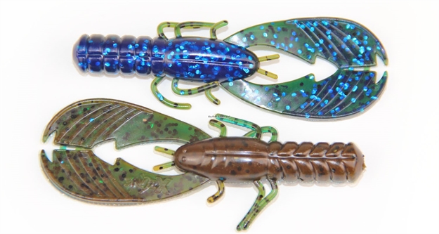 Picture of Lucky Craft 3.25" Muscle Back Finesse Craw, Okeechobee Craw