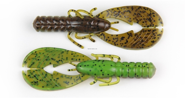 Picture of Lucky Craft 3.25" Muscle Back Finesse Craw, Summer Craw