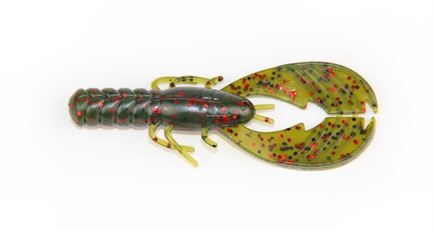 Picture of Lucky Craft 3.25" Muscle Back Finesse Craw, Watermelon Red Flk