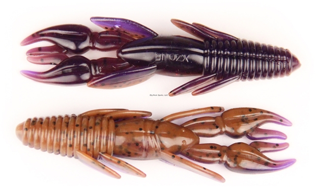 Picture of Lucky Craft 3.5" Punisher Punch Craw, Peanut Butter And Jelly