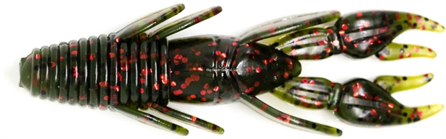Picture of Lucky Craft 3.5" Punisher Punch Craw, Watermelon Red Flk