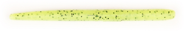 Picture of Lucky Craft 5" True Center Stick, Chartreuse Black Flake