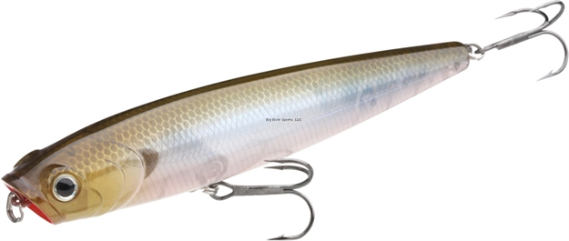 Picture of Lucky Craft Gunfish 115 Topwater Bait, 4 1/2", 3/5 Oz, Ghost Minnow, Floating