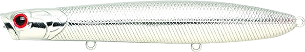 Picture of Lucky Craft Gunfish 117 Topwater Bait, 4 1/2", 3/5 Oz, Chrome, Floating
