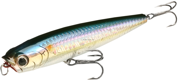 Picture of Lucky Craft Gunfish 95 Topwater Bait, 4", 3/8 Oz, MS American Shad, Floating