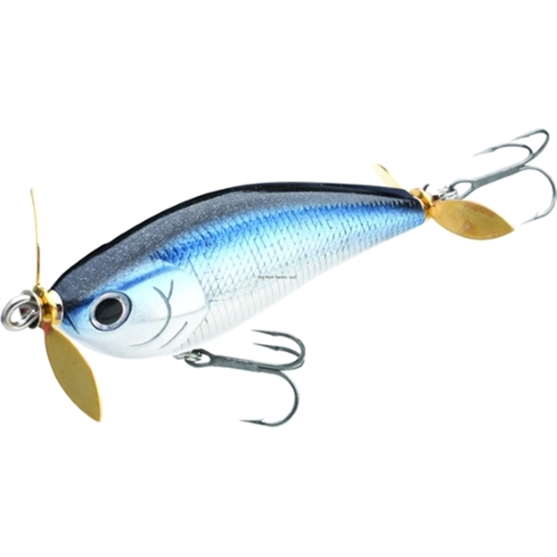 Picture of Lucky Craft Kelly Jordan Topwater Prop Bait, 2 3/4", 1/2 Oz, Aurora Black, Floating